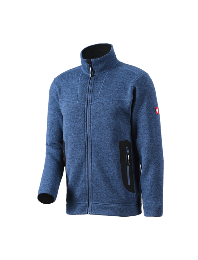Winter: e.s. Jacke therma-plus + kobalt melange 2