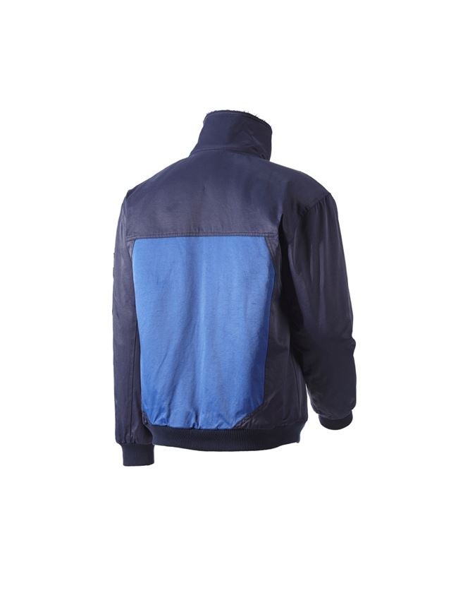 Jacken: Pilotenjacke Dakota II + kornblau/marine 1