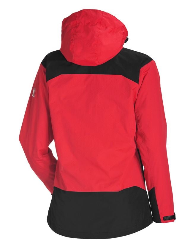 Jacken: e.s. 3 in 1 Damen Funktionsjacke + rot/schwarz 3