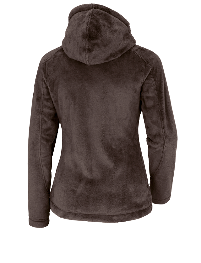 Jacken: e.s. Zipjacke Highloft, Damen + kastanie 4