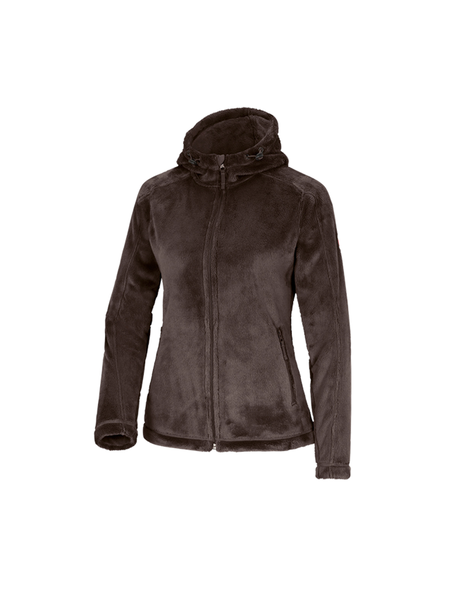 Jacken: e.s. Zipjacke Highloft, Damen + kastanie 3
