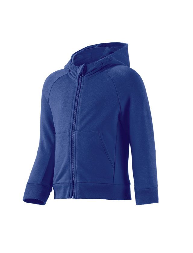 Themen: e.s. Hoody-Sweatjacke cotton stretch, Kinder + kornblau 2