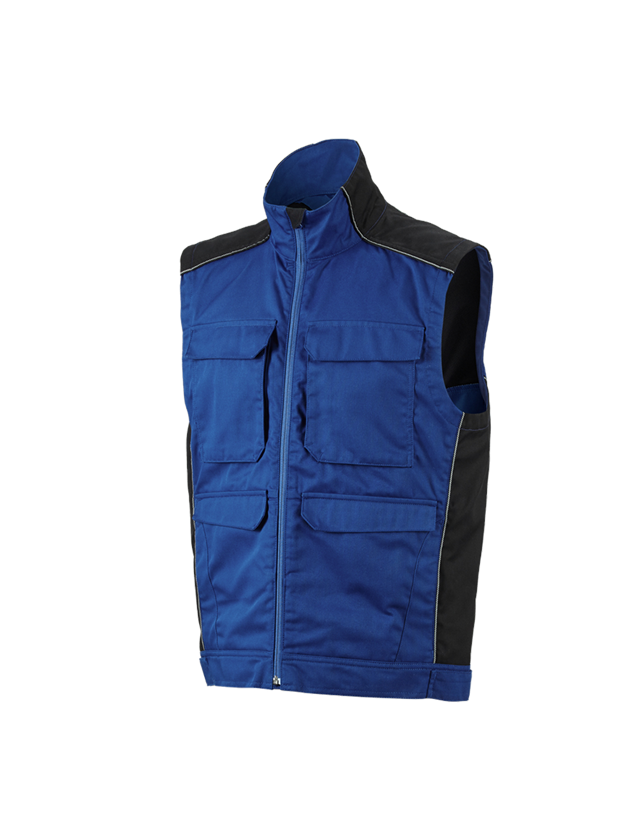 Westen: Weste e.s.active + kornblau/schwarz 2
