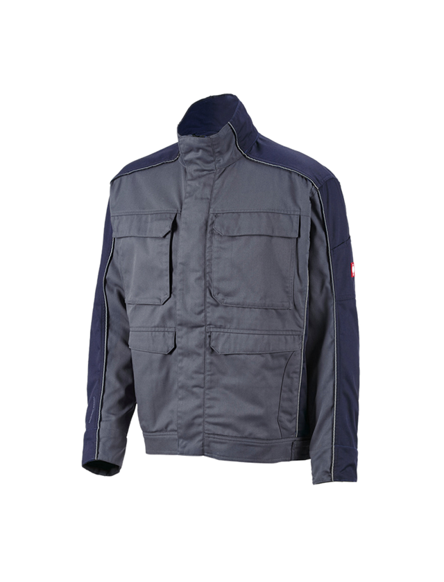 Themen: Berufsjacke e.s.active + grau/dunkelblau