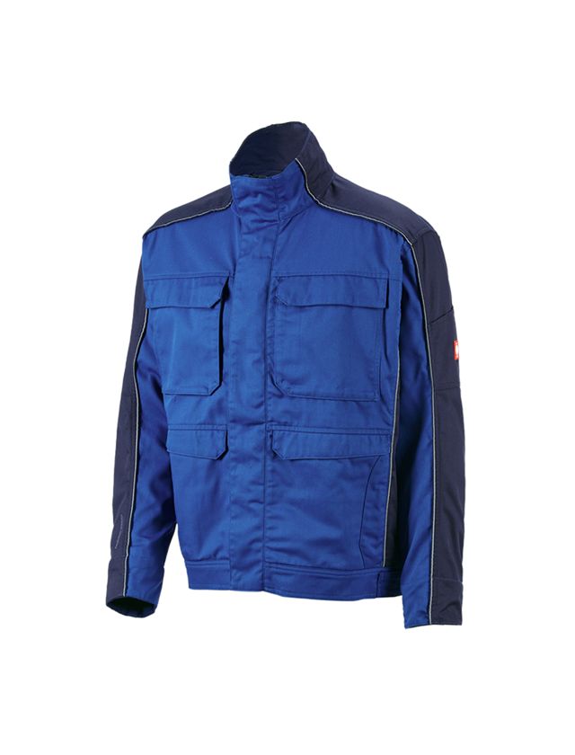 Themen: Berufsjacke e.s.active + kornblau/dunkelblau