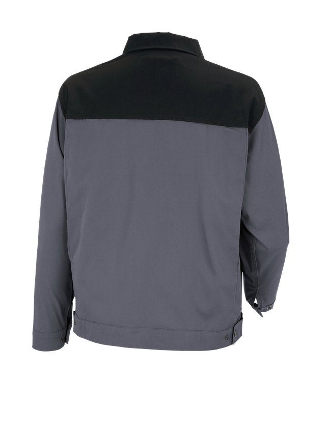 Jacken: STONEKIT Berufsjacke Odense + grau/schwarz 1