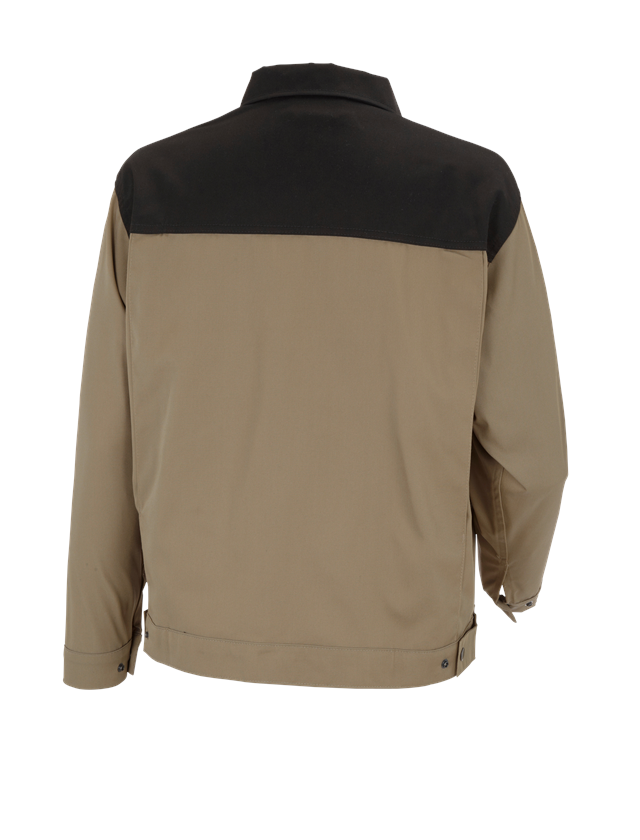 Jacken: STONEKIT Berufsjacke Odense + khaki/schwarz 1