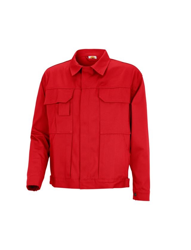 Jacken: STONEKIT Berufsjacke Aalborg + rot