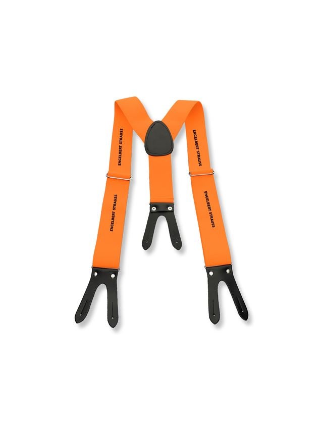 Accessoires: Hosenträger + orange