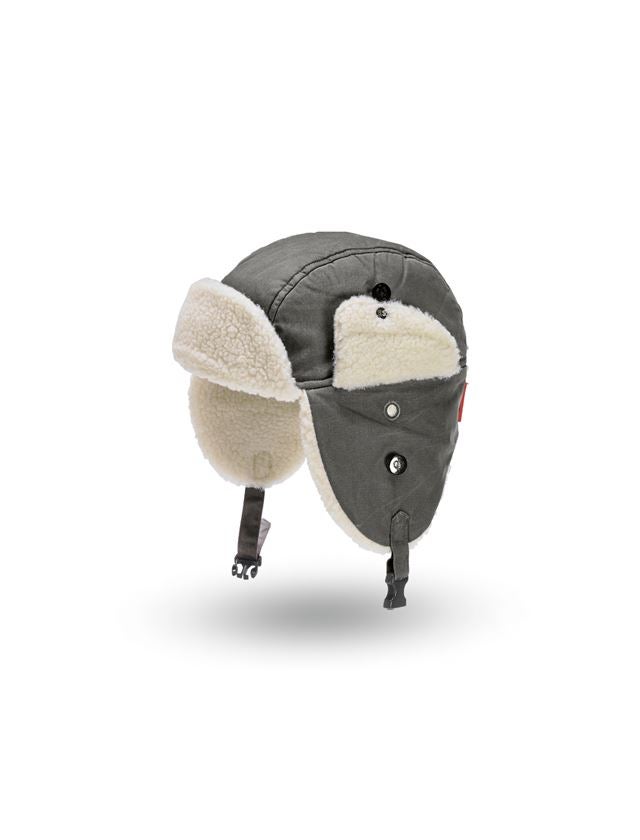 Accessoires: e.s. Wintermütze cotton touch + titan