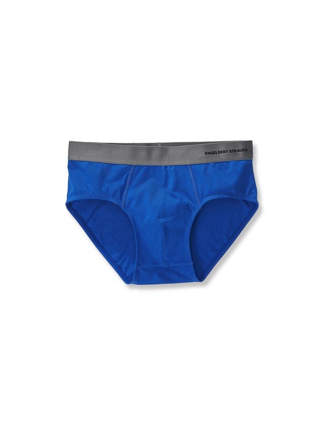 Unterwäsche | Thermokleidung: e.s. cotton stretch Slip + kornblau