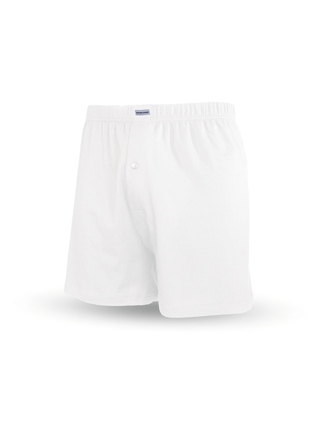 Unterwäsche | Thermokleidung: Boxer-Short, 2er Pack + weiß