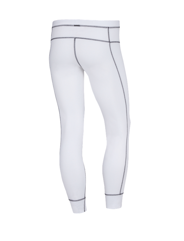 Unterwäsche | Thermokleidung: e.s. Funktions-Long Pants basis-light + weiß 4