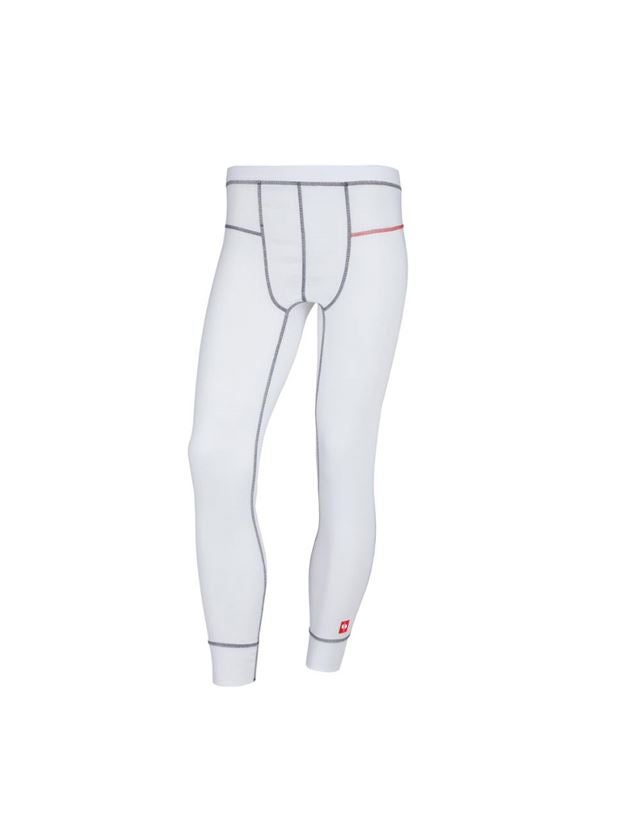 Unterwäsche | Thermokleidung: e.s. Funktions-Long Pants basis-light + weiß 3