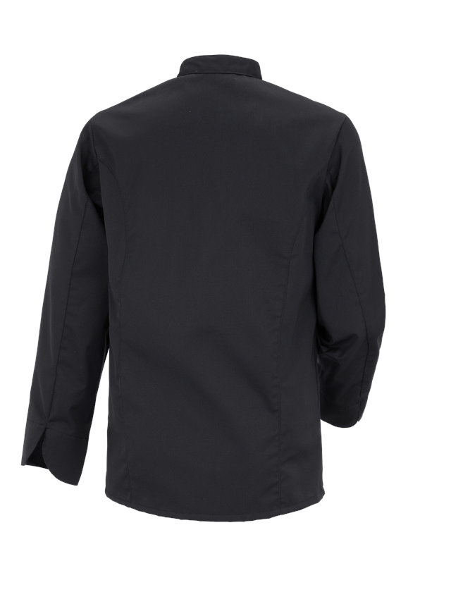 Shirts & Co.: Kochjacke Le Mans + schwarz 1