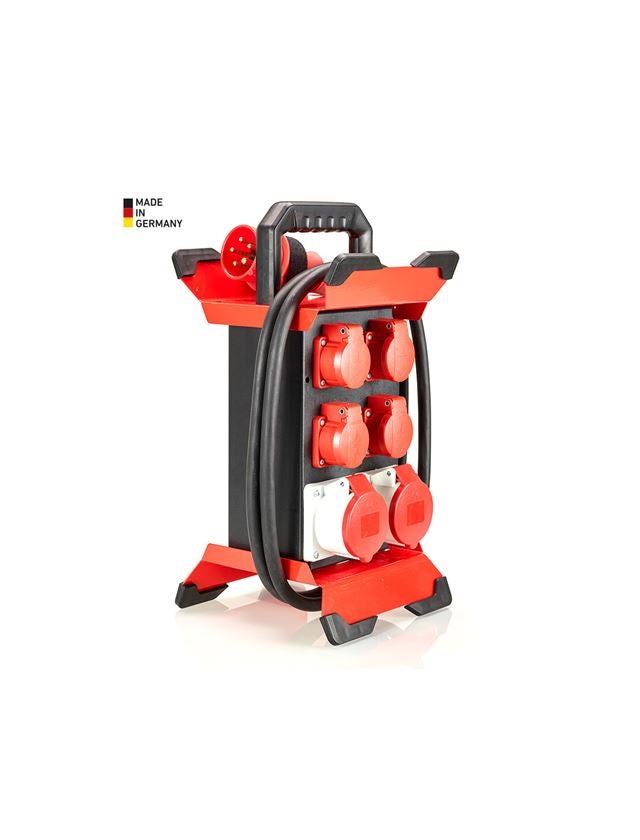 Elektronik: CEE-Stromverteiler midi außen 2 m, 6-fach