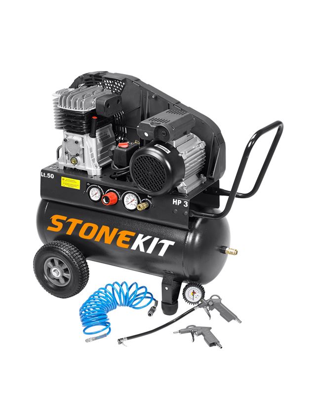 Elektrowerkzeuge: STONEKIT Werkstattkompressor Tech 400