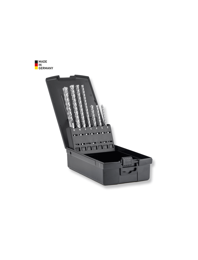 Bohrer: e.s.4-Schneider Steinbohrer Satz SDS-plus ultimate