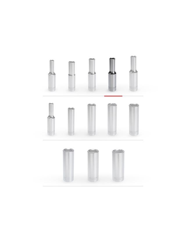 Steckschlüssel: e.s. Steckschlüssel-Einsatz 1/4 6-kant, lang