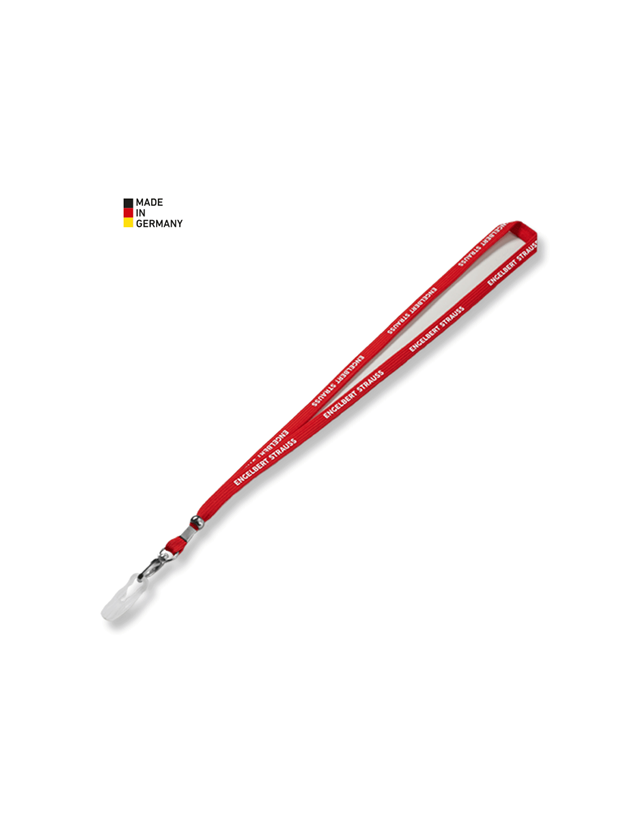 Zangen: e.s. Lanyard mit Befestigungsadapter