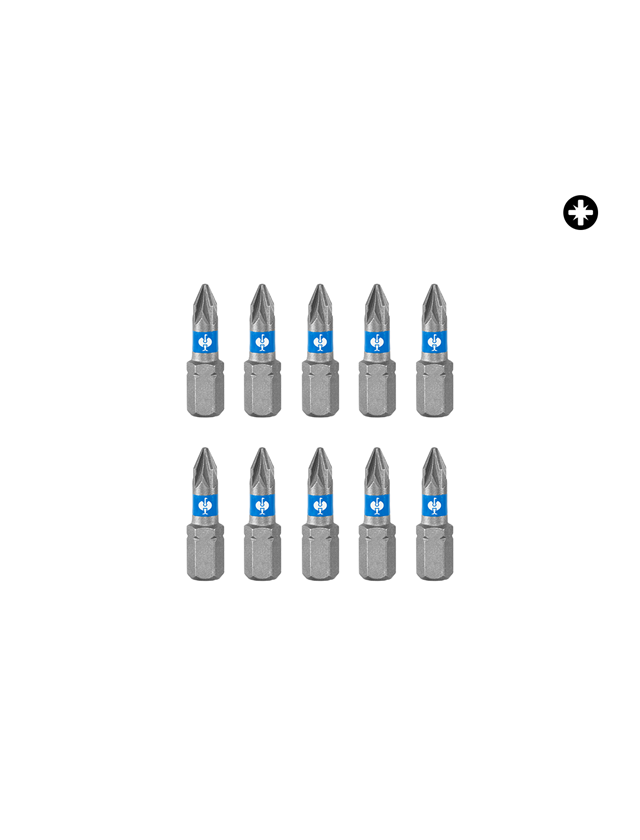 Bits: Torsion Bits Color, 10er Pack, PZ