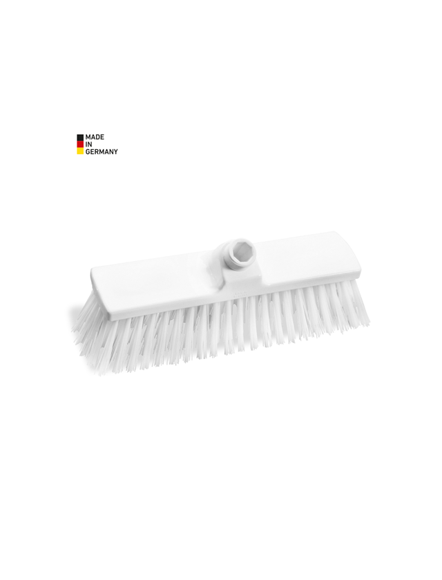 Besen | Bürsten | Schrubber: Straßenbesen 300x70 mm + weiß