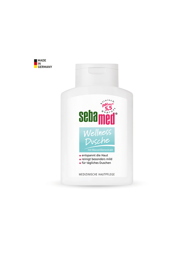 Handreinigung | Hautschutz: sebamed Wellness Dusche