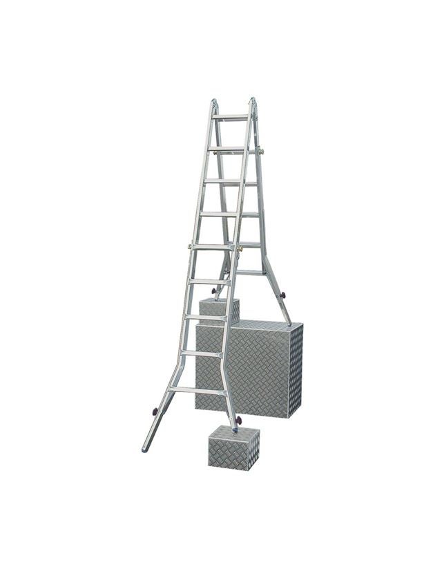 Leitern: KRAUSE STABILO Gelenk-Teleskopleiter (Aluminium)