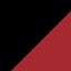 Farbicon, schwarz/straussrot