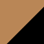 Farbicon, mandelbraun/schwarz
