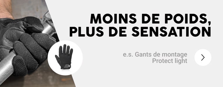 e.s. Gants de montage  Protect light
