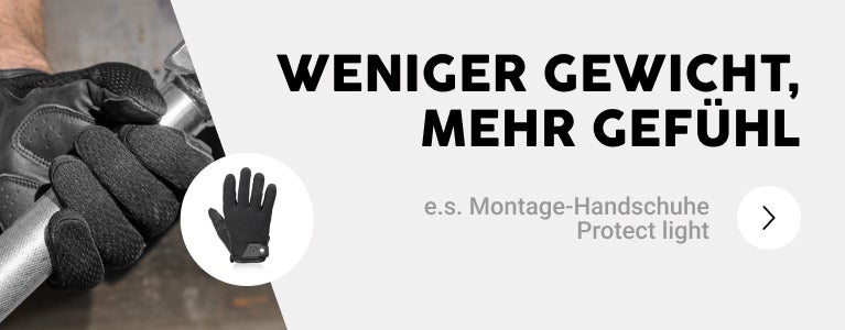 e.s. Montage-Handschuhe  Protect light