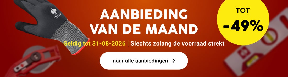 Aanbieding van de maand