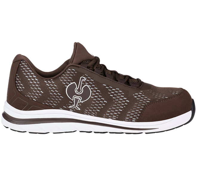 Vue principale, S1, S1 Chaussures basses de sécurité e.s. Tegmen III, marron/blanc