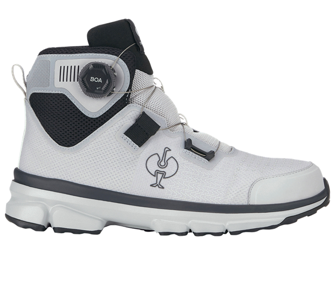 Hoofdaanzicht, S1, S1 Veiligheidsschoenen e.s. Triest mid, zilver