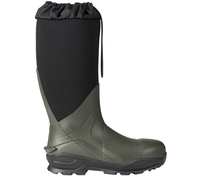 Vue principale, Bottes de sécurité, e.s. S5 Bottes de sécurité en néoprène Kore x-high, thym/noir