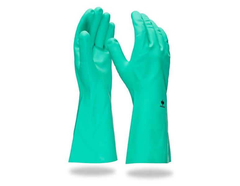 Hoofdaanzicht, Gecoate, Handschoenen Green Nitrile