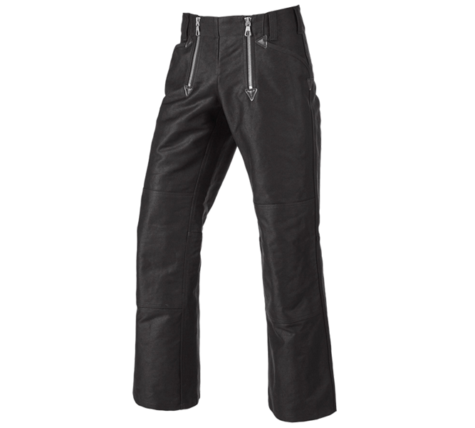 Hauptansicht, Bekleidung, e.s. Zunfthose Doppelpilot, m. 65er Schlag, schwarz