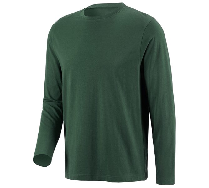 Hoofdaanzicht, e.s. collecties in één overzicht, e.s. Longsleeve cotton, groen