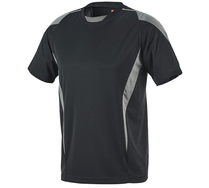 Hoofdaanzicht, T-Shirts, e.s. Funktioneel T-Shirt poly Silverfresh, grafiet/cement