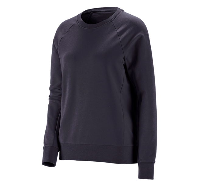 Hauptansicht, Shirts & Co., e.s. Sweatshirt cotton stretch, Damen, dunkelblau