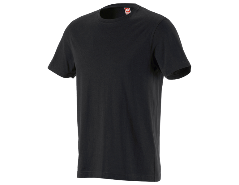 Hoofdaanzicht, T-Shirts, T-Shirt e.s.industry, zwart
