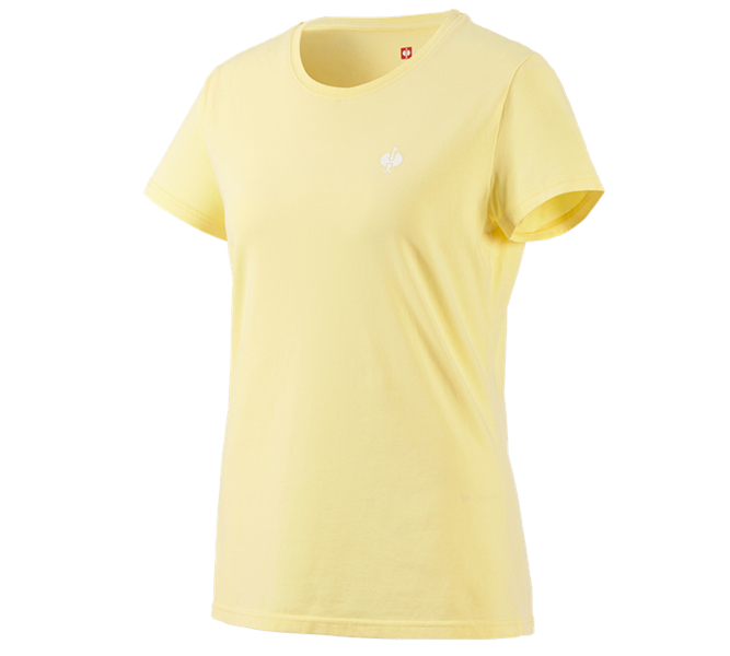 Vue principale, e.s.motion ten, T-Shirt e.s.motion ten pure, femmes, jaune clair vintage