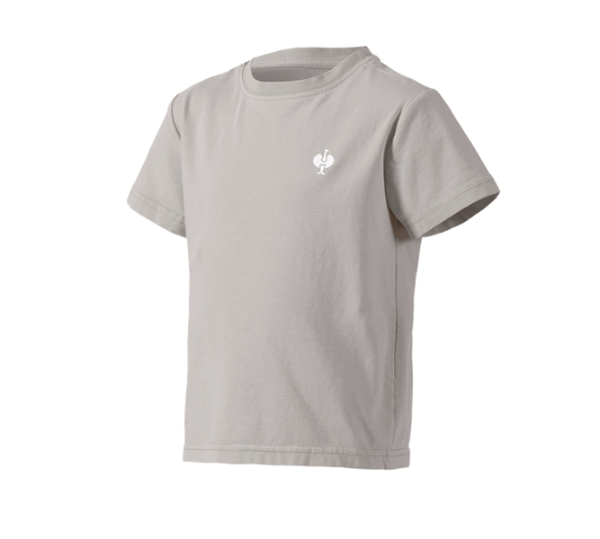 Vue principale, Hauts, T-Shirt e.s.motion ten pure, enfants, gris opale vintage