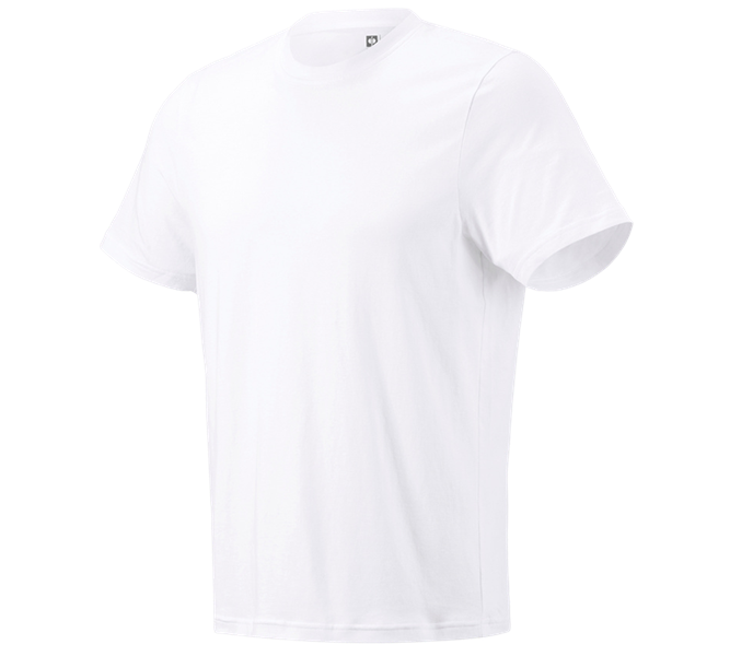 Hoofdaanzicht, Medisch | Zorg, e.s. T-Shirt cotton light, wit