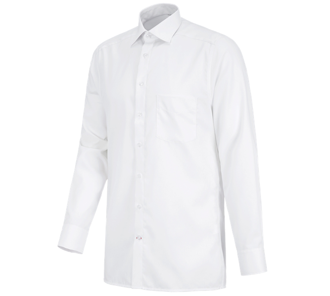 Hoofdaanzicht, Horeca | Koks, Business overhemd e.s.comfort, lange mouw, wit