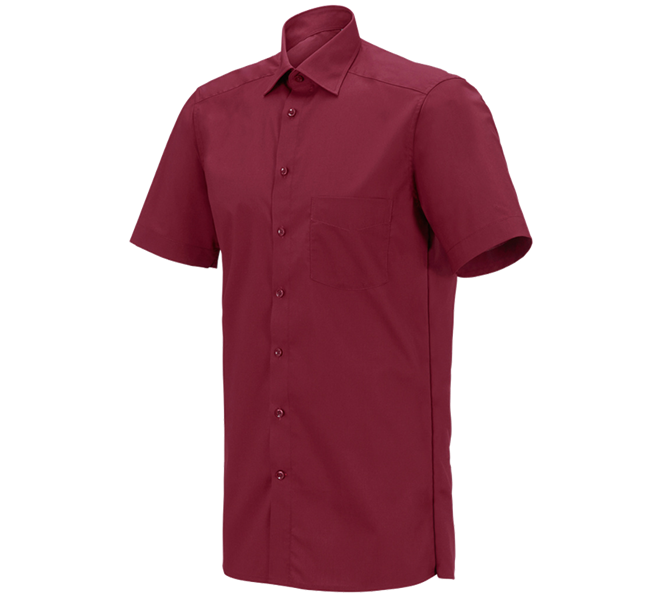 Hauptansicht, Themen, e.s. Servicehemd kurzarm, rubin