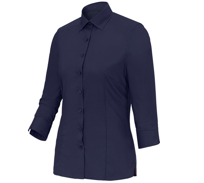 Hoofdaanzicht, Medisch | Zorg, Business-blouse e.s.comfort, 3/4-mouw, donkerblauw