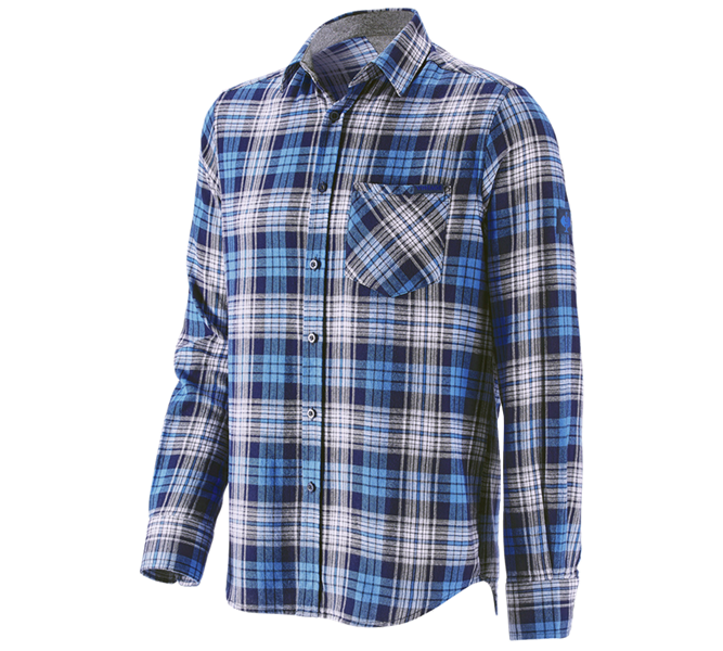 Hauptansicht, e.s.vintage, Karohemd e.s.vintage, arktikblau kariert