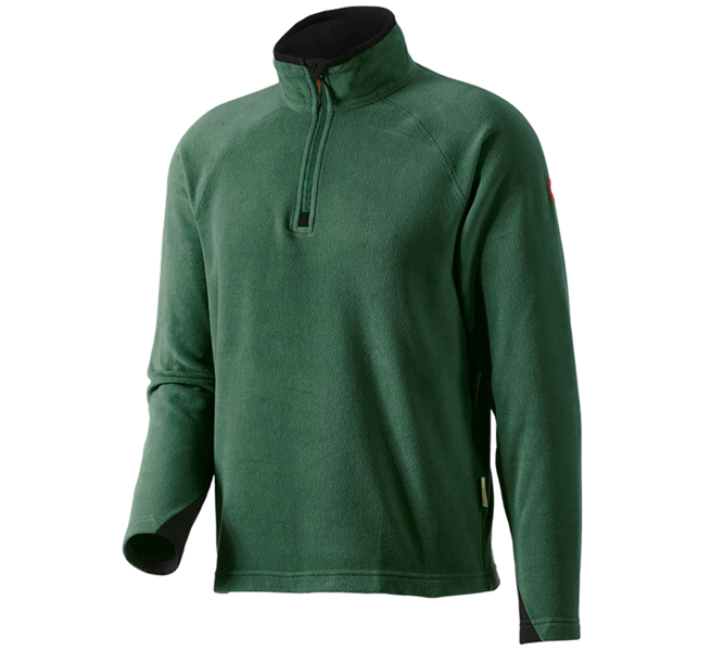 Hoofdaanzicht, Tuin-/ Land-/ Bosbouw, Microfleece schipperstrui dryplexx® micro, groen